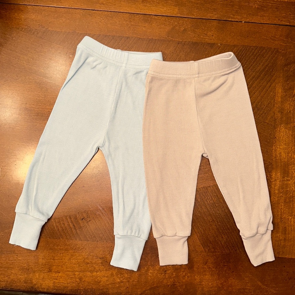 Little Bipsy ribbed leggings, like new!